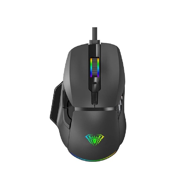 Chuột Gaming Có Dây AULA F815 Màu Đen