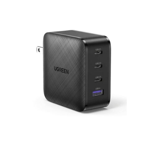 Củ sạc nhanh 4 cổng Ugreen 65W, 3 cổng Type C, 1 cổng USB-A  70773