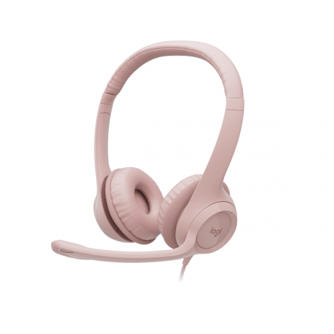Tai nghe Logitech H390 Pink 981-001282