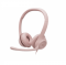 Tai nghe Logitech H390 Pink 981-001282