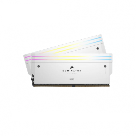 Ram Desktop Corsair Dominator Titanium RGB Led 48GB DDR5 Bus 7200MT/s CMP48GX5M2X7200C36W