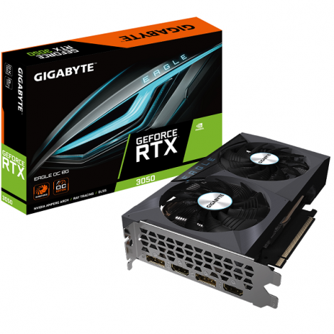 VGA Gigabyte GV-N3050EAGLE OC-8GD