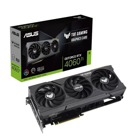 Card Màn Hình ASUS TUF Gaming GeForce RTX 4060 Ti 8GB GDDR6 (TUF-RTX4060TI-8G-GAMING)