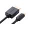 Cáp chuyển đổi Micro HDMI to HDMI dài 1,5m Ugreen 30102, hỗ trợ 4K60Hz HDR