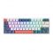 Bàn phím Gaming cơ có dây Machenike K500-B61 Xanh Trắng Red Switch