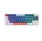 Bàn phím Gaming cơ có dây Machenike K500-B61 Trắng Xanh Red Switch