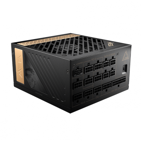 Nguồn MSI 1300W MEG Ai1300P PCIE5 80 PLUS Platinum
