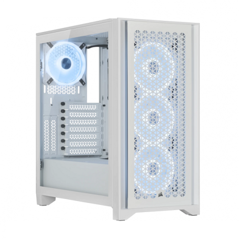 Case Corsair iCUE 4000D RGB AIRFLOW QL Mid-Tower ATX CC-9011232-WW (White)