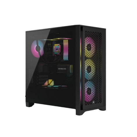 Case Corsair iCUE 4000D RGB Airflow Mid-Tower CC-9011240-WW (Black)