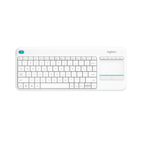 Bàn phím văn phòng không dây Logitech K400 Plus màu Trắng