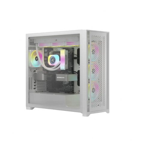 Case Corsair 5000D AIRFLOW CORE Mid-Tower CC-9011262-WW (White)