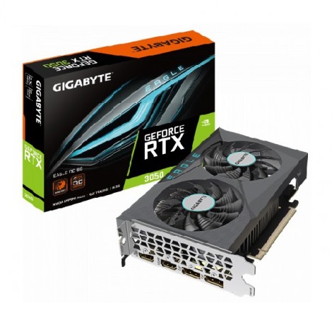 Card màn hình Gigabyte GeForce RTX 3050 EAGLE OC 6G (N3050EAGLE OC-6GD)
