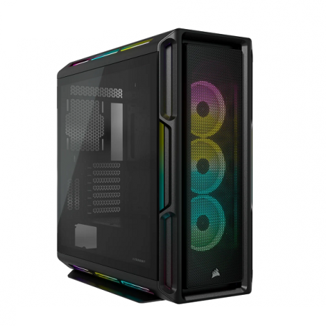 Case Corsair iCUE 5000T RGB Tempered Glass Mid-Tower CC-9011230-WW (Black)