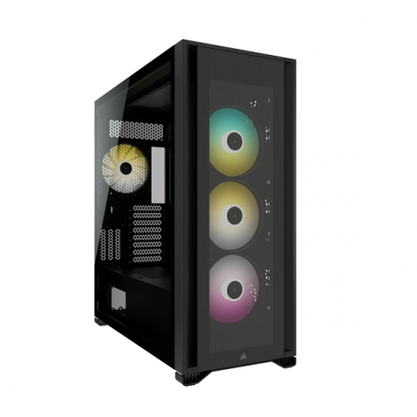 Case Corsair iCUE 7000X RGB Tempered Glass Full-Tower CC-9011226-WW (Black)