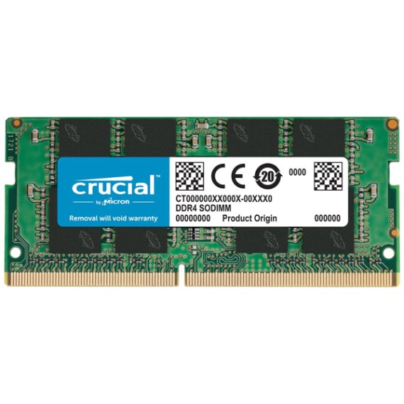 RAM LAPTOP 8GB CRUCIAL CT8G4SFS824A